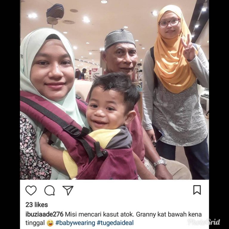 Baby Carrier Malaysia Soft Structured Carrier Malaysia Testimoni Tugeda hashtag 16