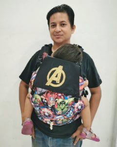 Baby Carrier Malaysia, Soft Structured Carrier, Baby Carrier Tugeda Avengers